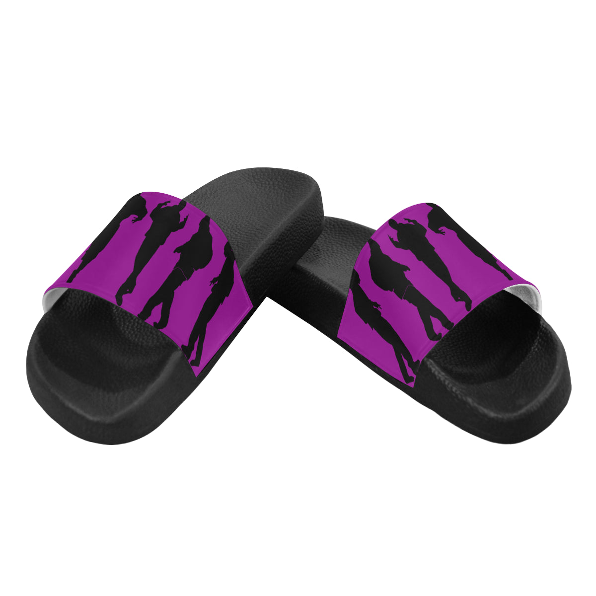 C-WALK GRAPES Men's Slide Sandals (Model 057)