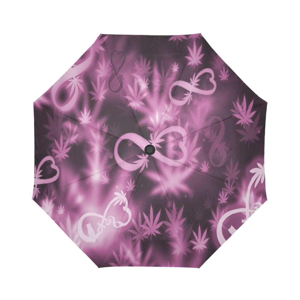 INFINITY PURPLE COSMOS Auto-Foldable Umbrella