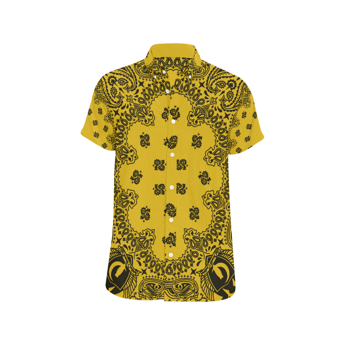 BANDANA LK Men's All Over Print Short Sleeve Shirt