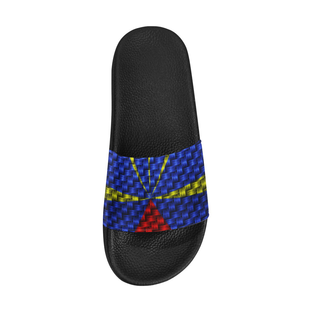 LA REUNION FLAG Men's Slide Sandals (Model 057)