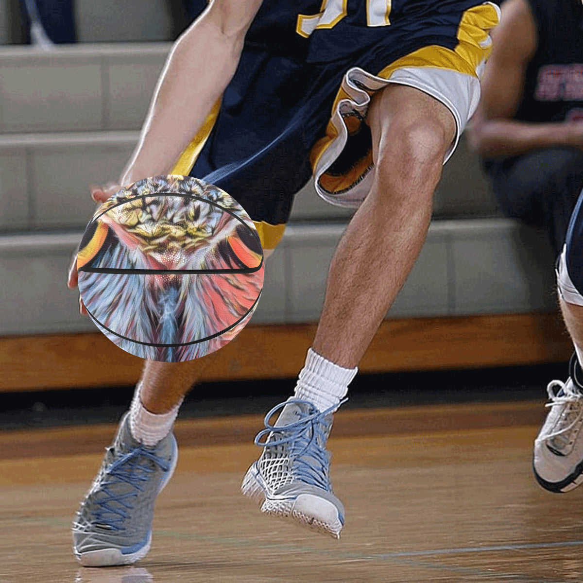 WISE OWL All Over Print Basketball