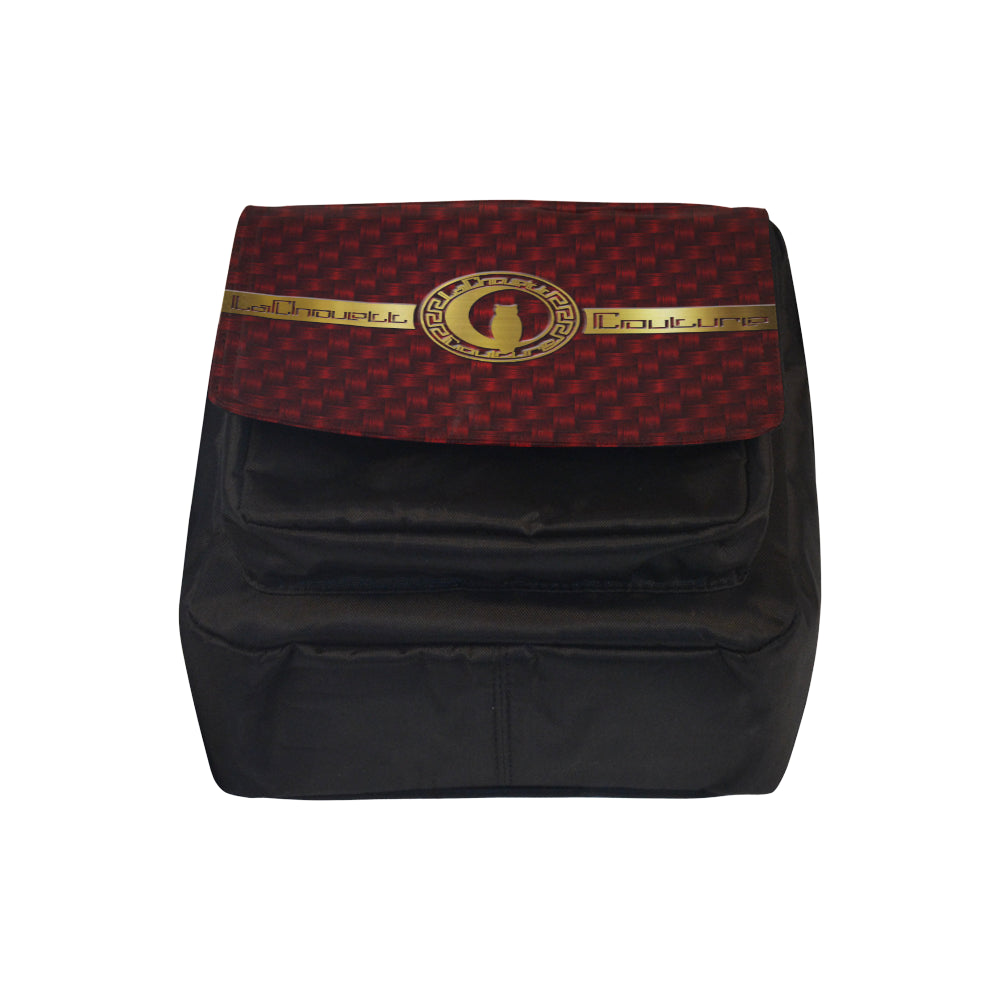 LCC RED DELUXE Crossbody Nylon Bags (Model 1633)