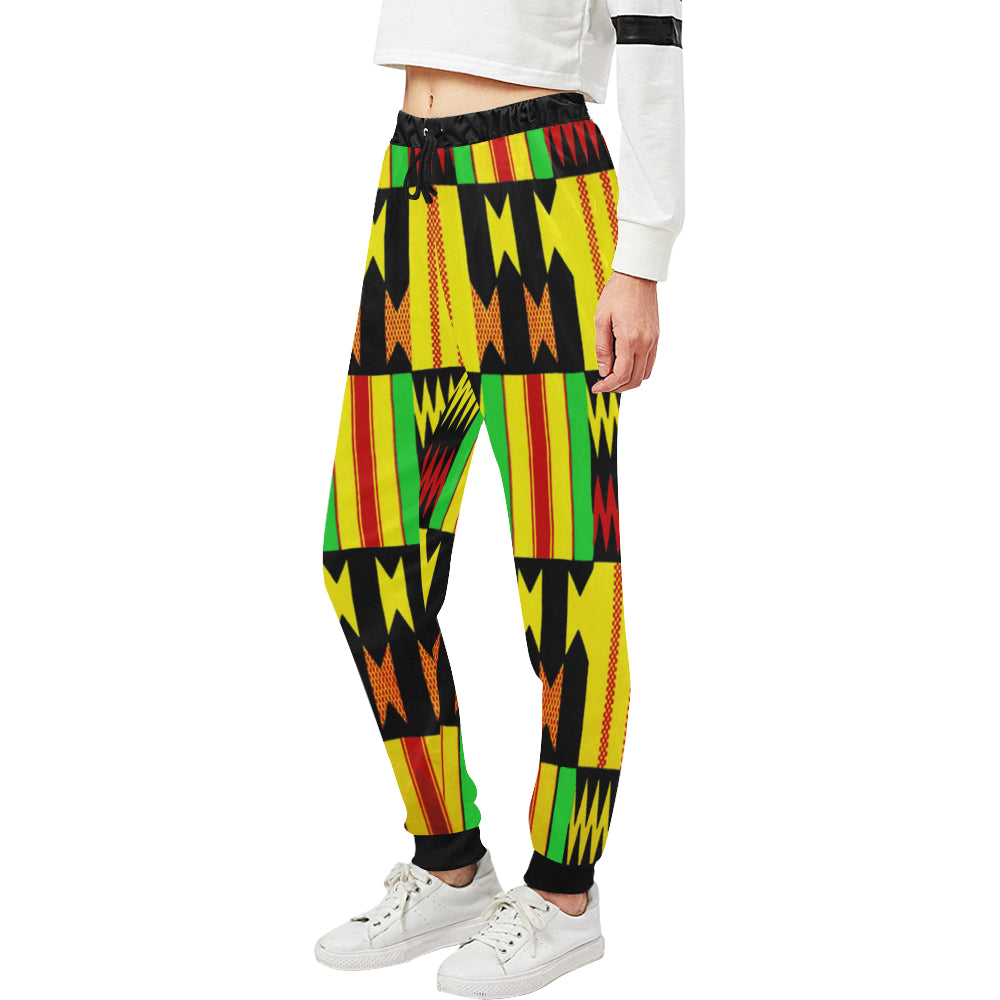 KENTE FARI Women's All Over Print Sweatpants