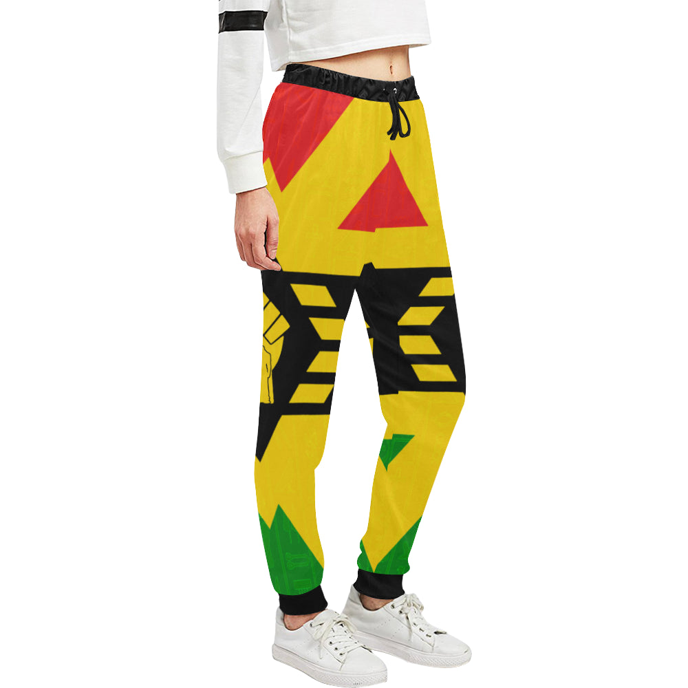 FIST UP RBG Women's All Over Print Sweatpants