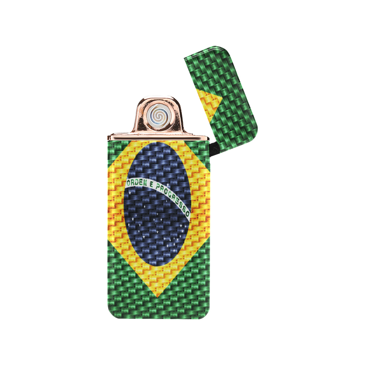 BRASIL FLAG USB Rechargeable Lighter