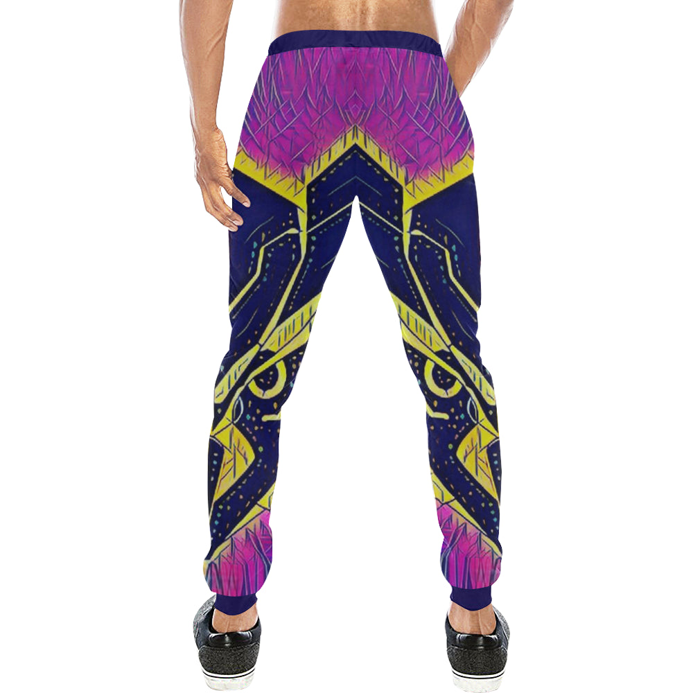 TRANFORMOWL Men's All Over Print Sweatpants (Model L11)