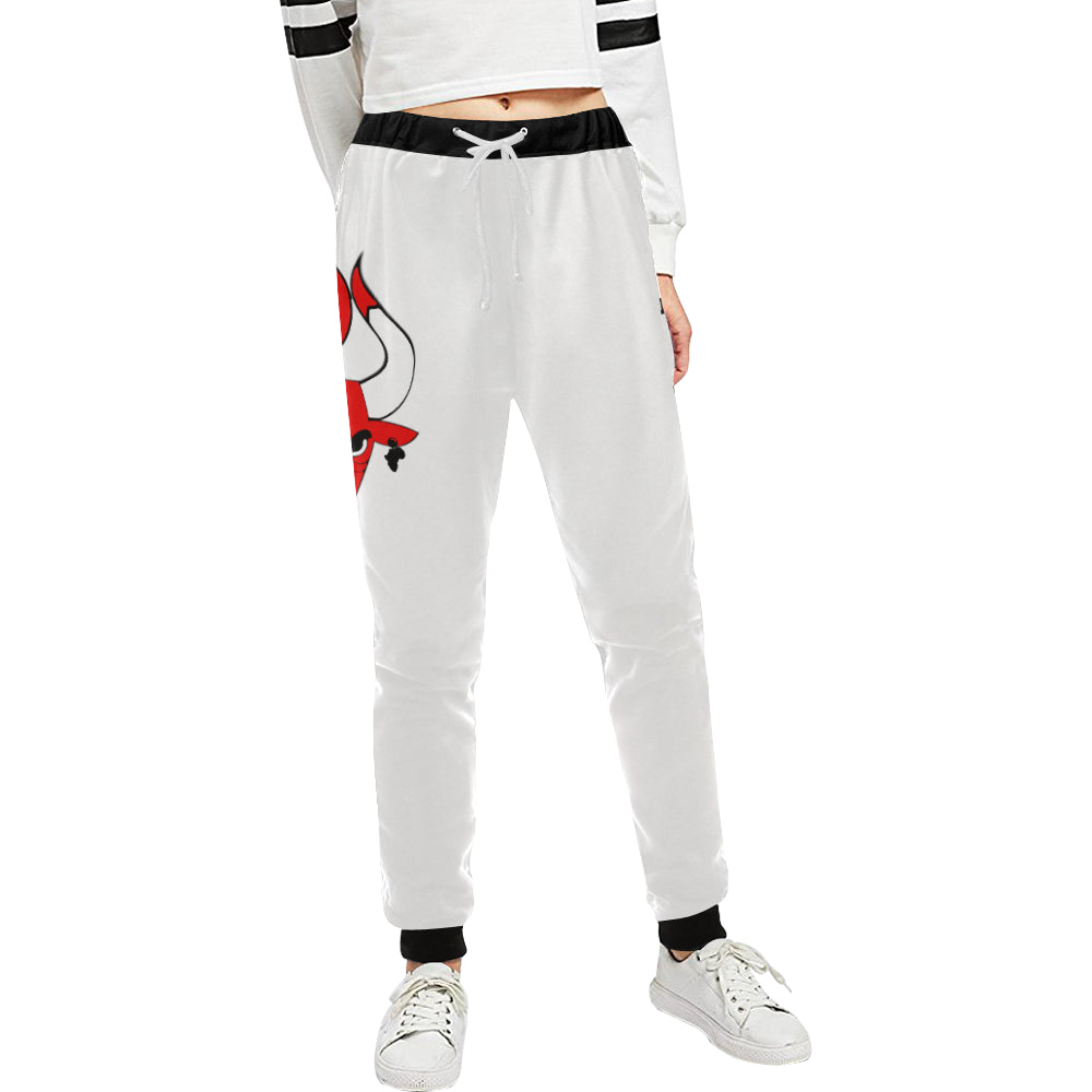 HATHOR BULLS Women's All Over Print Sweatpants (Model L11)