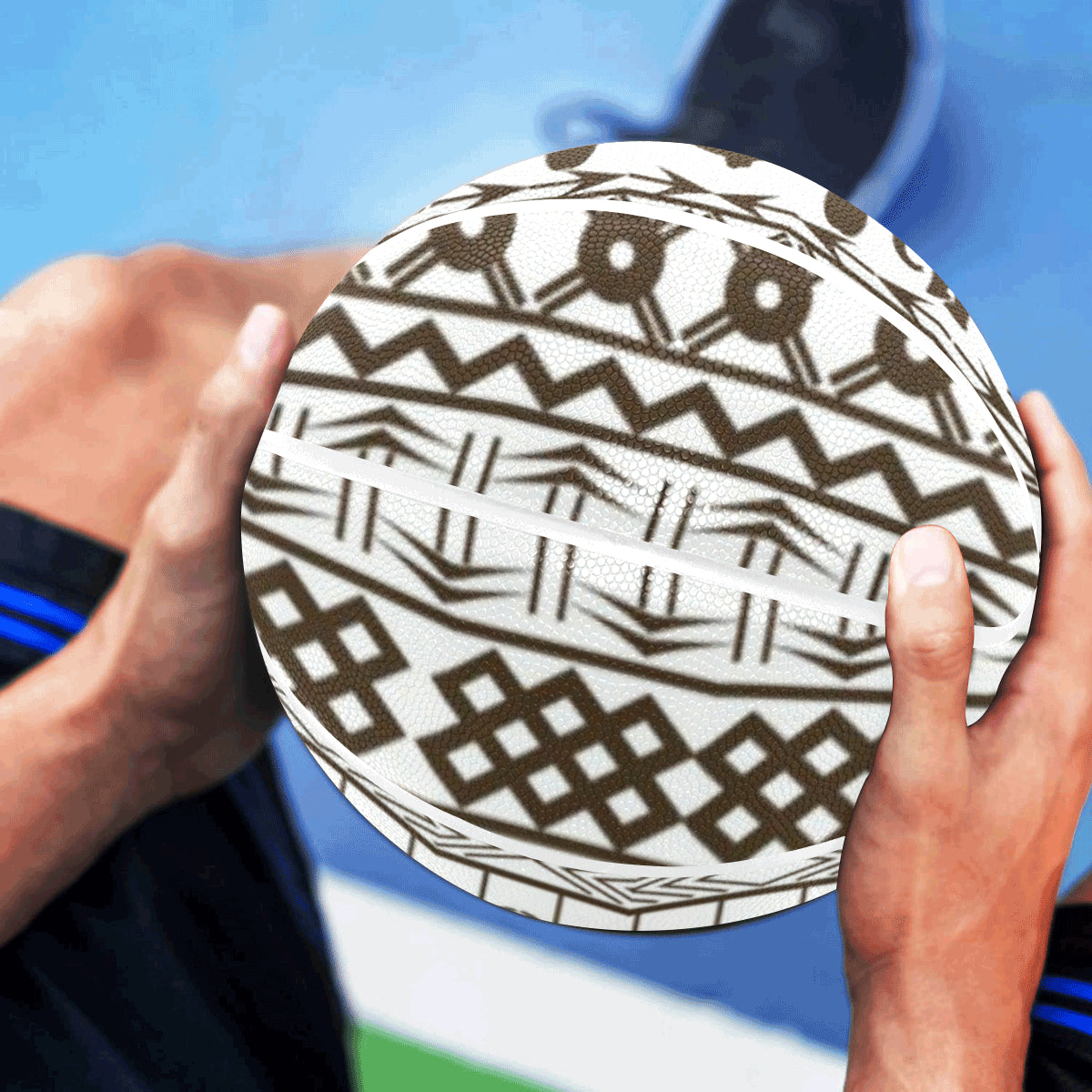 ELEPHANT ORNEMENT All Over Print Basketball