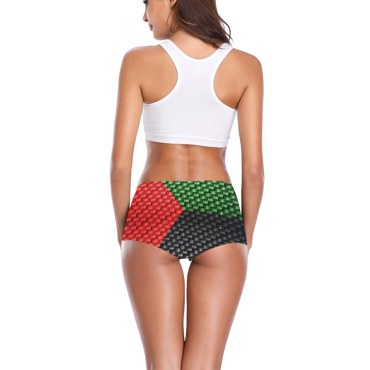 MADA FLAG Women's All Over Print Boyshort Panties (Model L31)