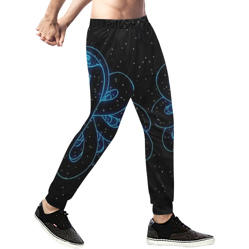 SNAKE OF CREATION WADJET Men's All Over Print Sweatpants (Model L11)