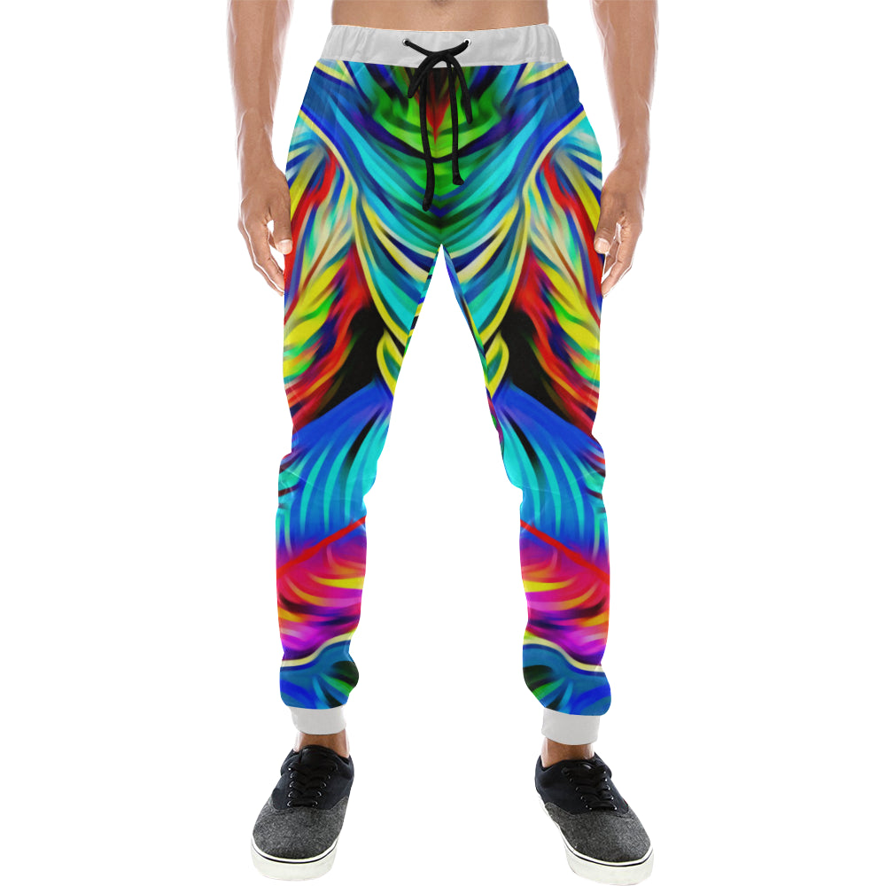 FEATHER FLASHY Men's All Over Print Sweatpants