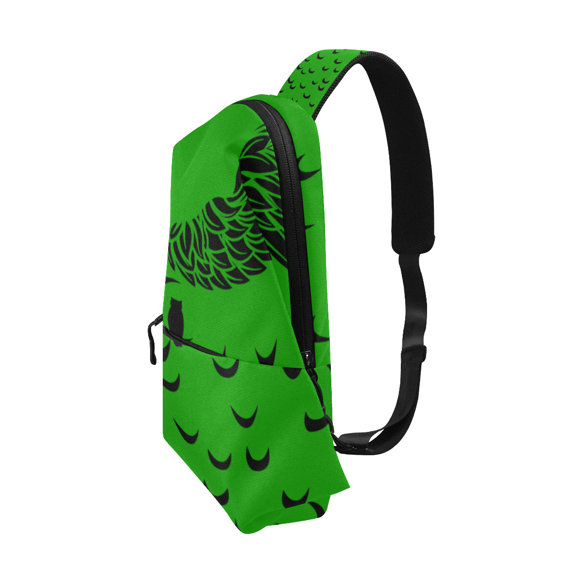 LCC WINGZ GREEN Chest Bag (Model 1678)