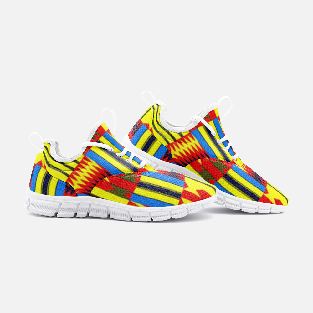 KENTE BLUE Unisex City Runner