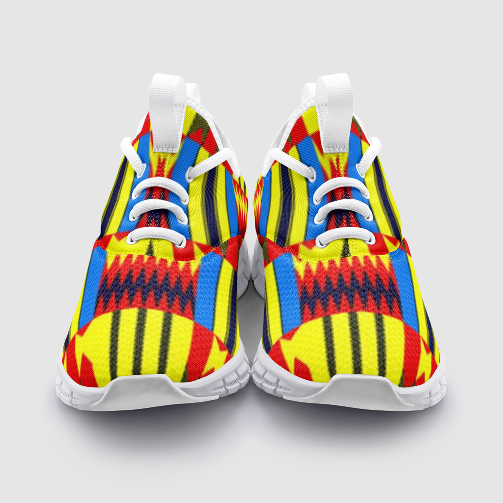KENTE BLUE Unisex City Runner