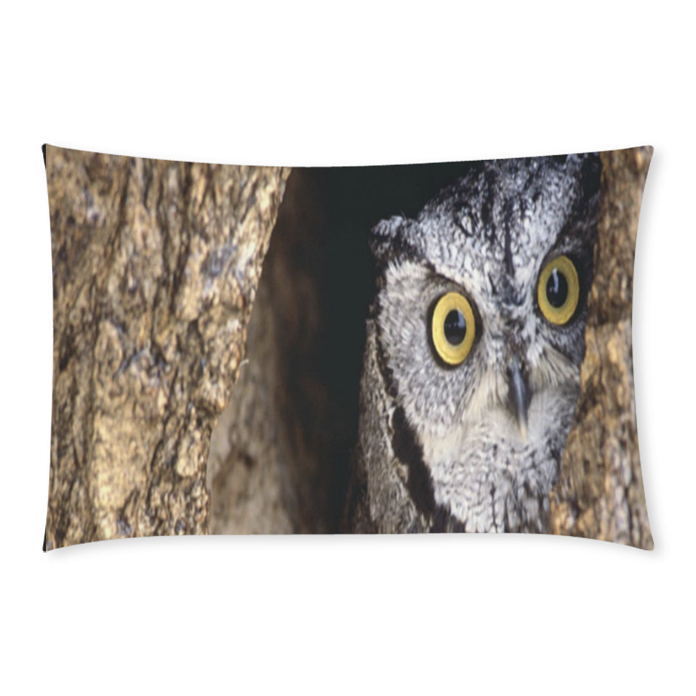 OWL IN HOLE 3-Piece Bedding Set