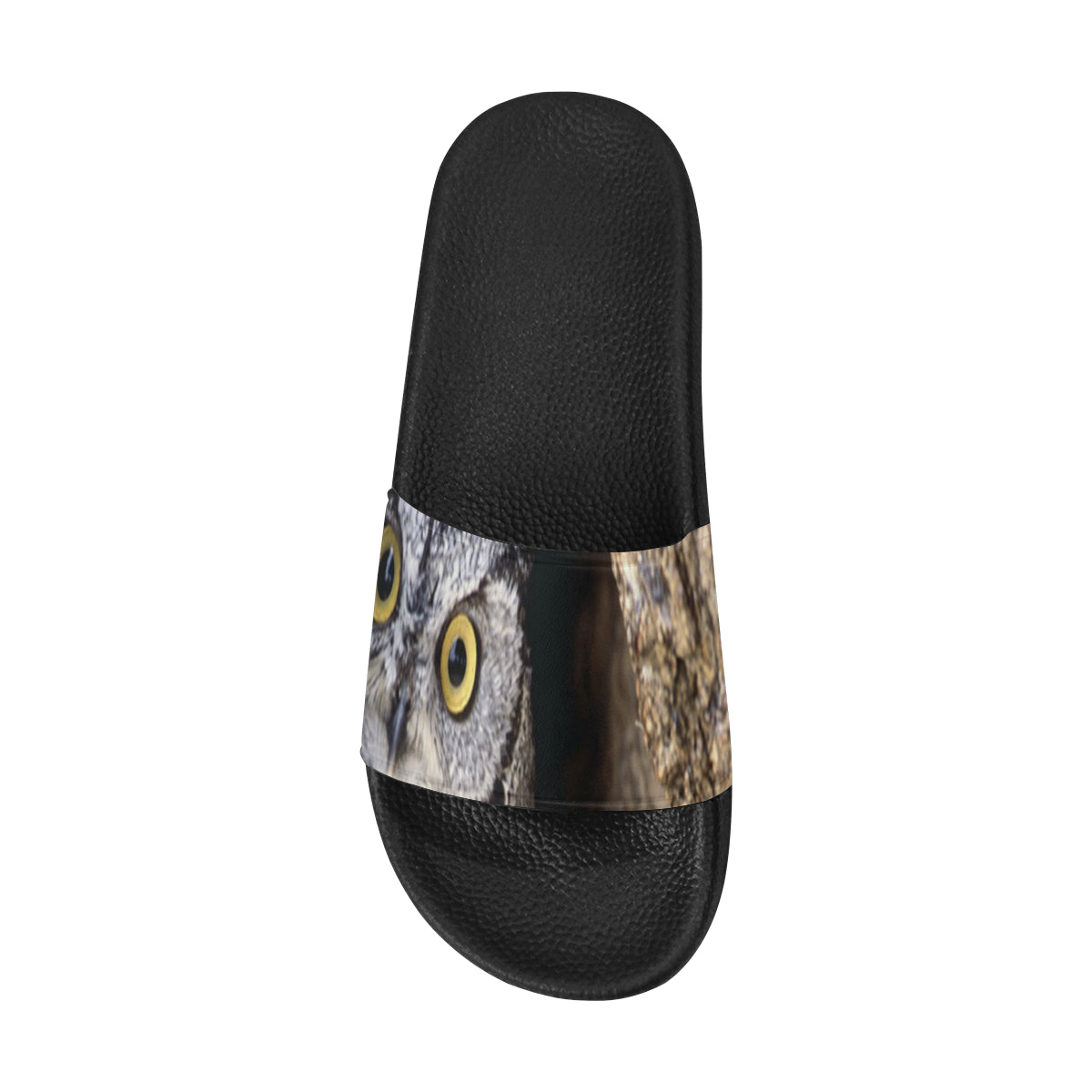 OWL IN HOLE Women's Slide Sandals (Model 057)