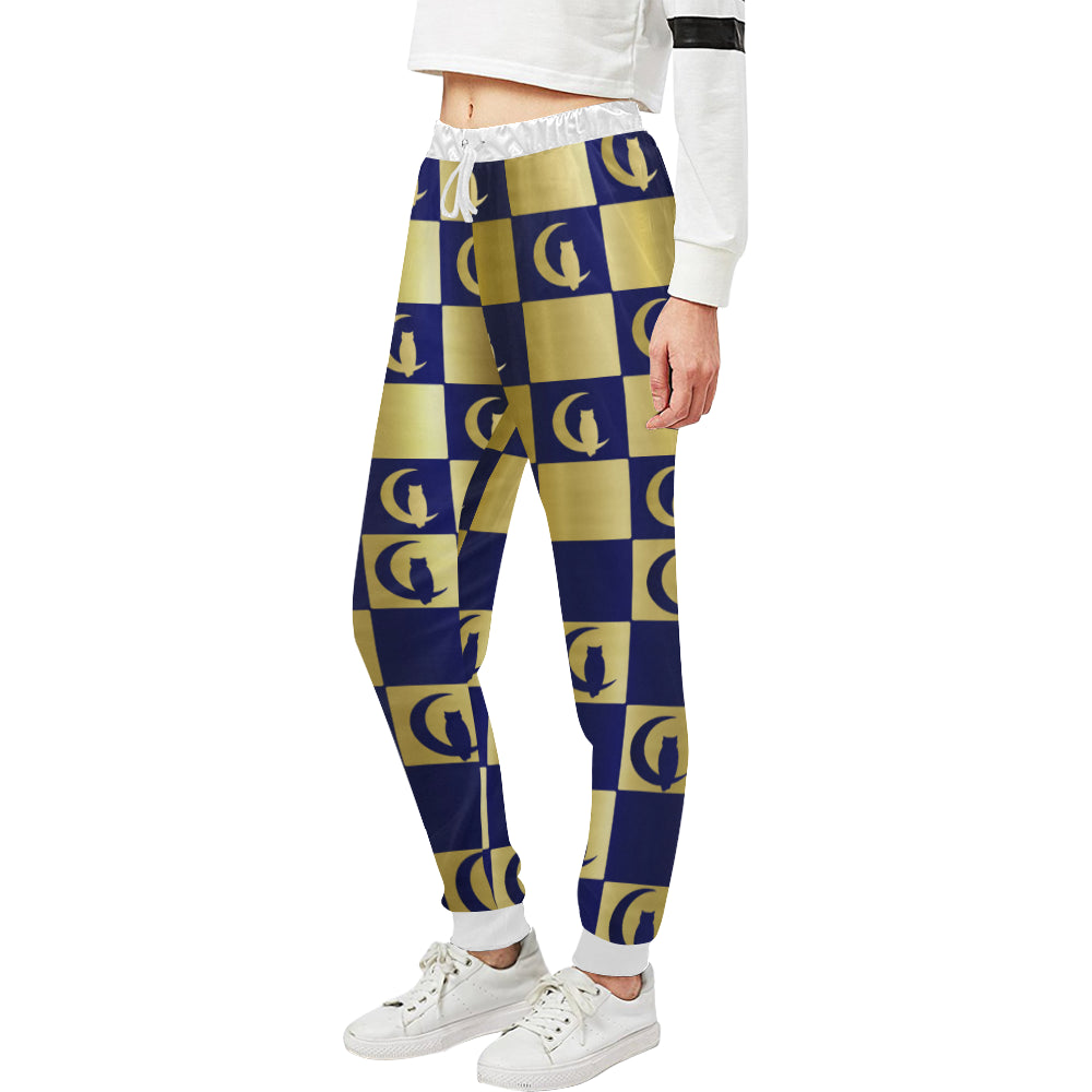 DIMES Women's All Over Print Sweatpants (Model L11)