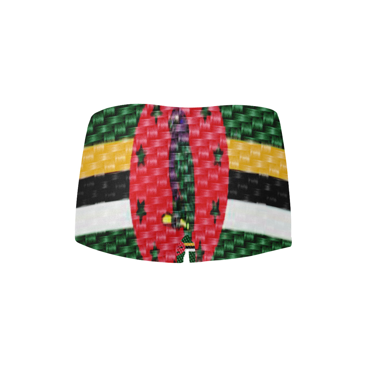 DOMINICA FLAG Women's All Over Print Boyshort Panties