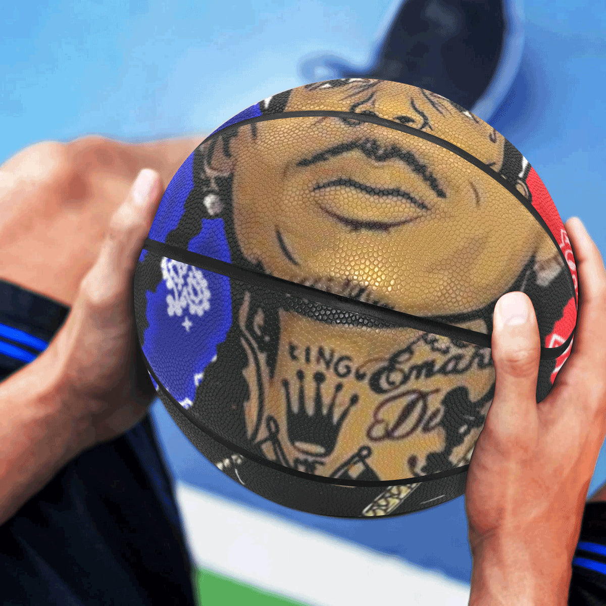 NIPSEY MAKE PEACE All Over Print Basketball