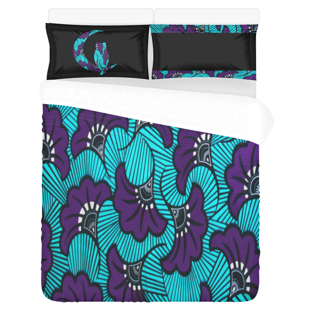 AFRIKA FLOWER 3-Piece Bedding Set