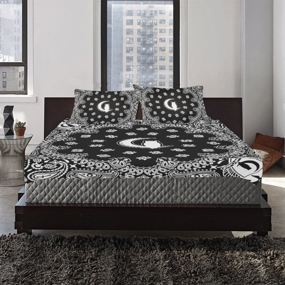 BLACC 3-Piece Bedding Set