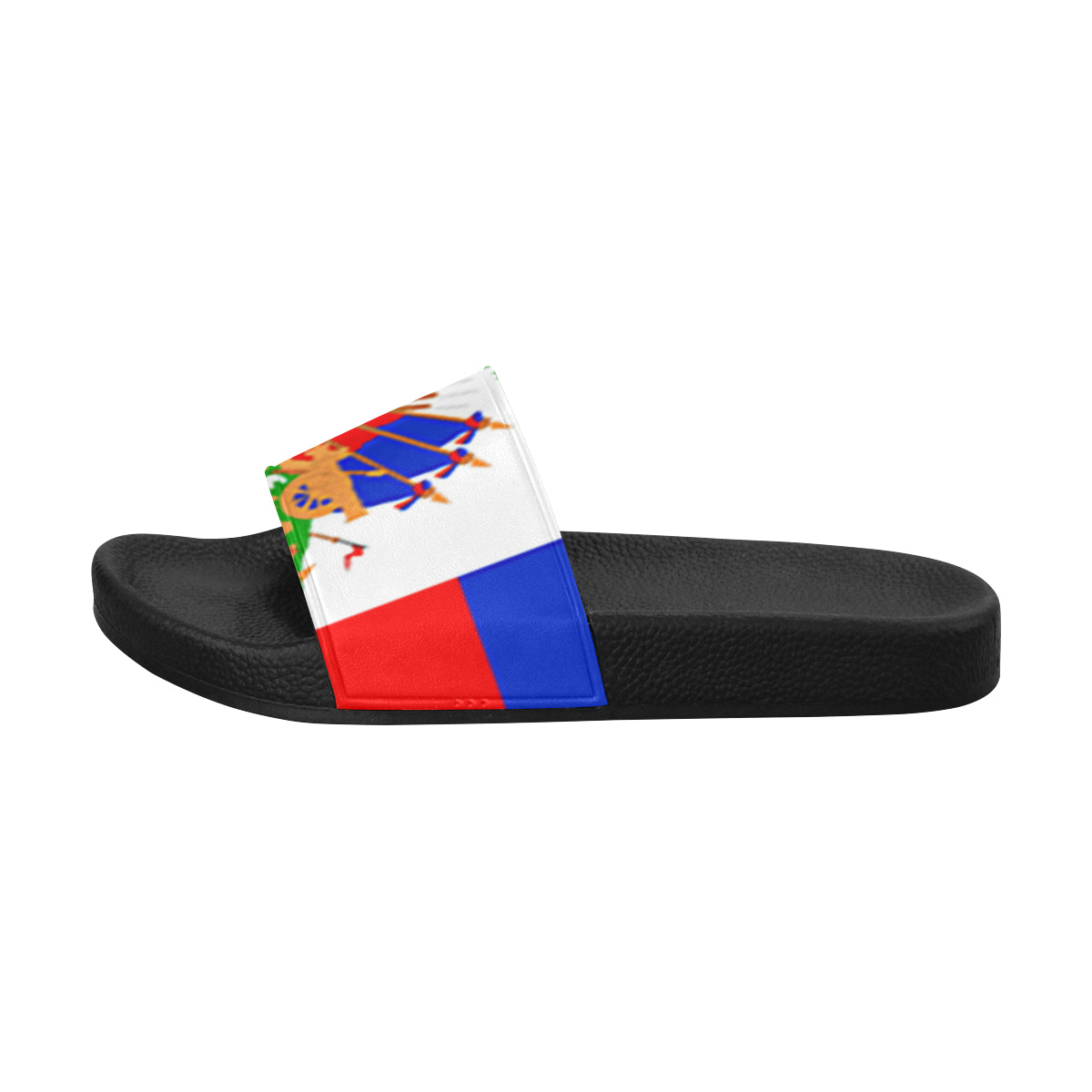 HAITI FLAG Men's Slide Sandals (Model 057)