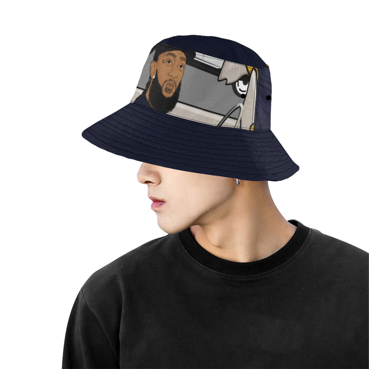 ANGEL OF THE HOOD All Over Print Bucket Hat