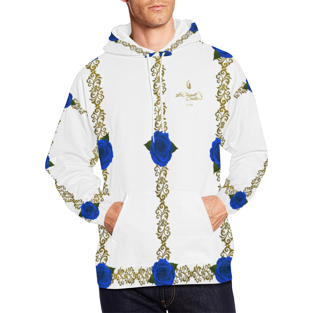 BLUE ROSES LCC All Over Print Hoodie for Men