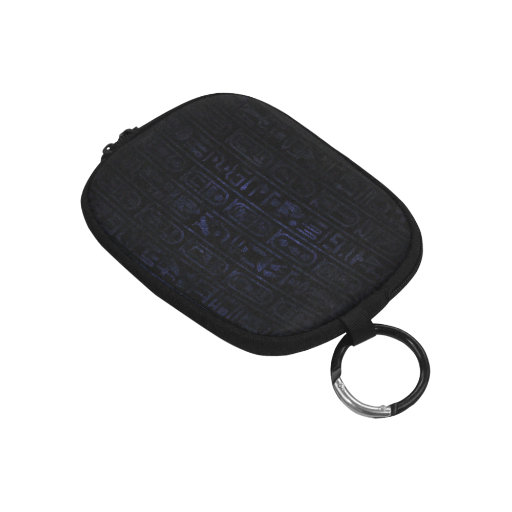 HIEROGLYH BLU Coin Purse (Model 1605)