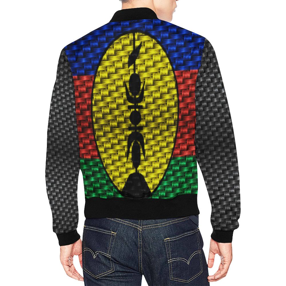 NOUVELLE CALEDONIE All Over Print Bomber Jacket