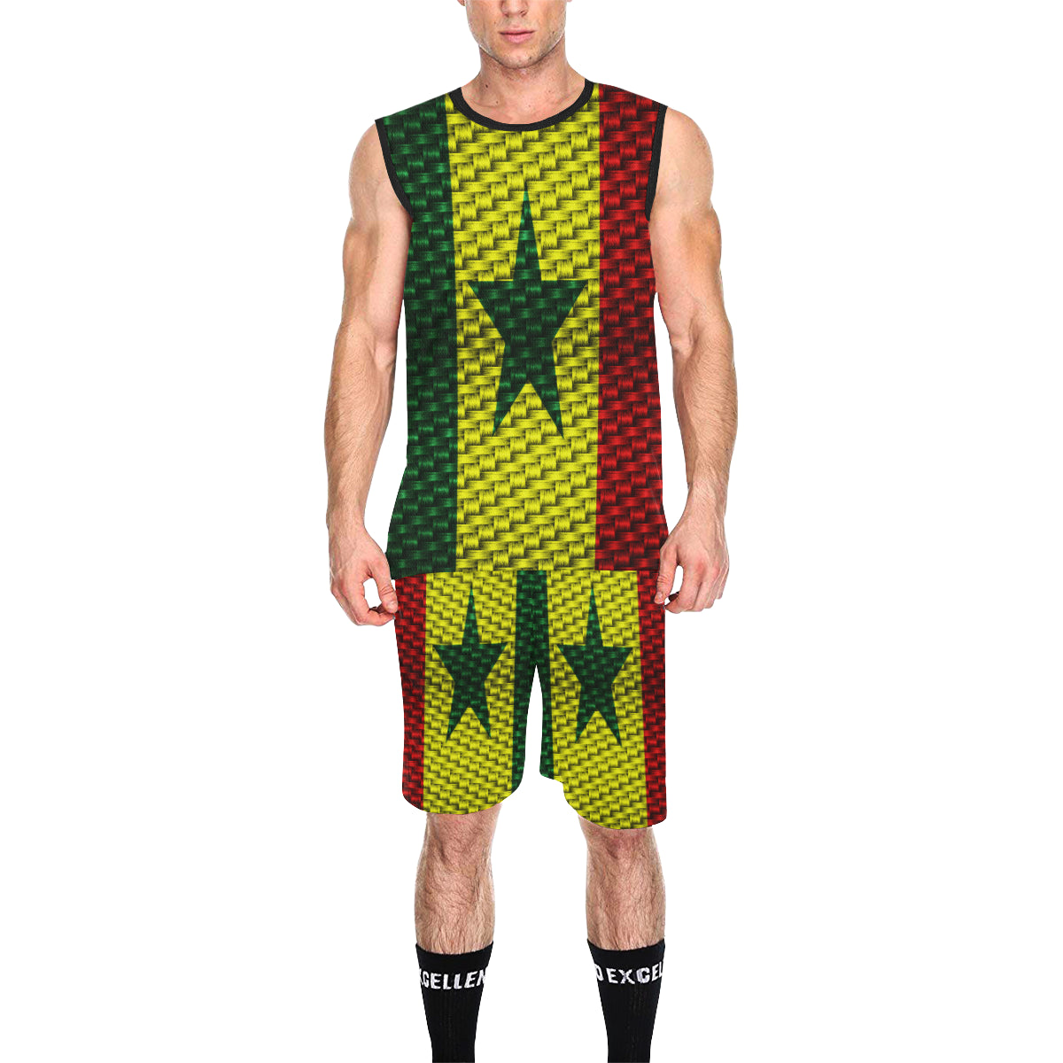 SENEGAL FLAG Basketball Uniform