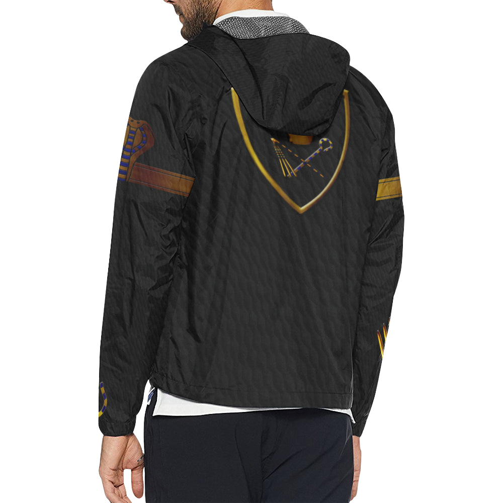 ATEF CROWN SHIELD All Over Print Windbreaker for Unisex