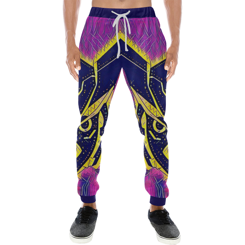 TRANFORMOWL Men's All Over Print Sweatpants (Model L11)