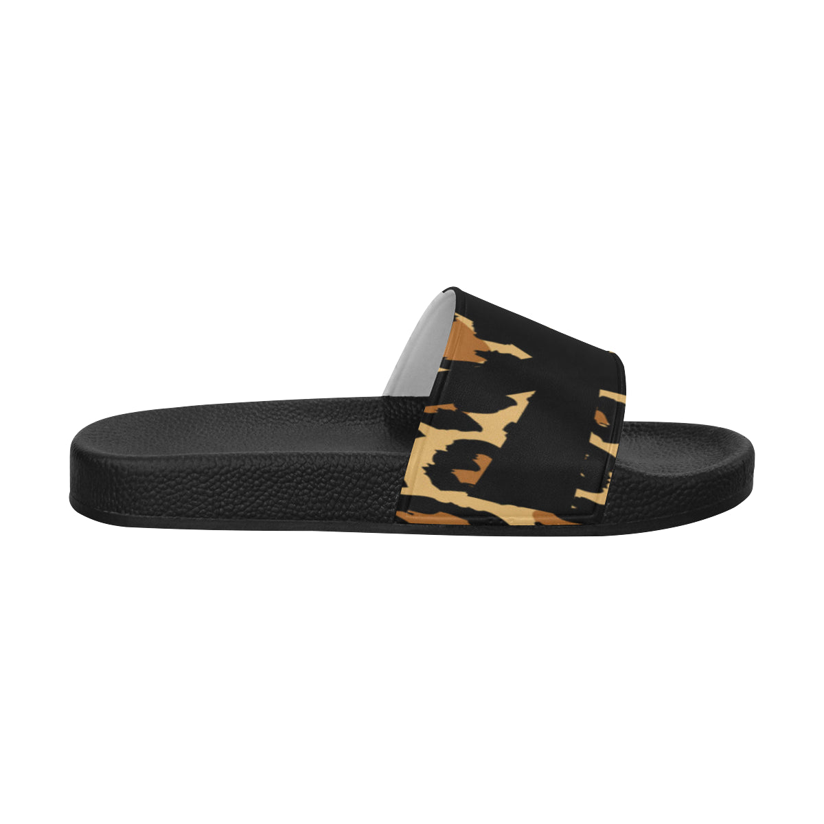 CHEETAH ANKH Men's Slide Sandals (Model 057)