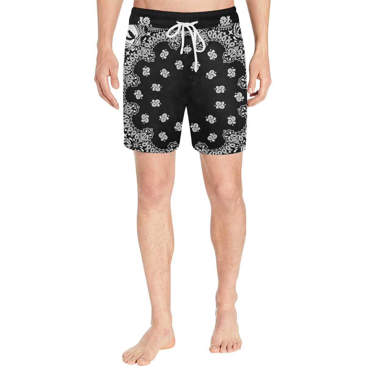 BANDANA BLCC Men's Mid-Length Swim Shorts