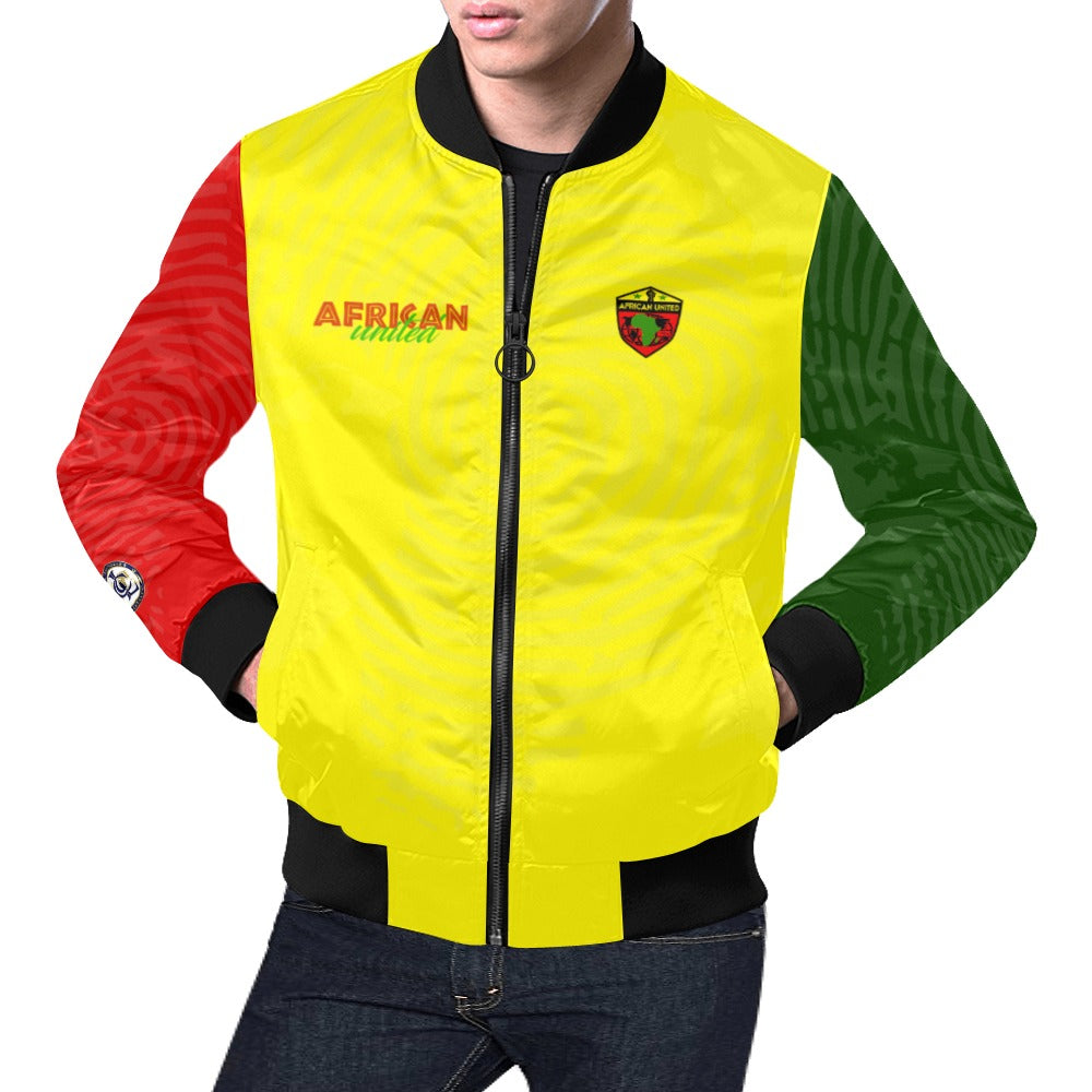AFRICAN UNITED Bomber Jacket for Men