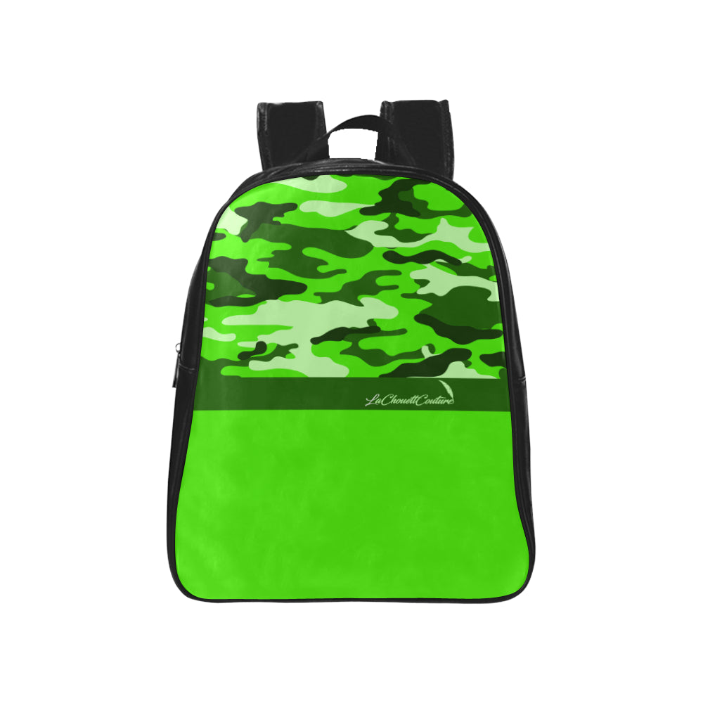 CAMOUFLAGE School Backpack (Medium)