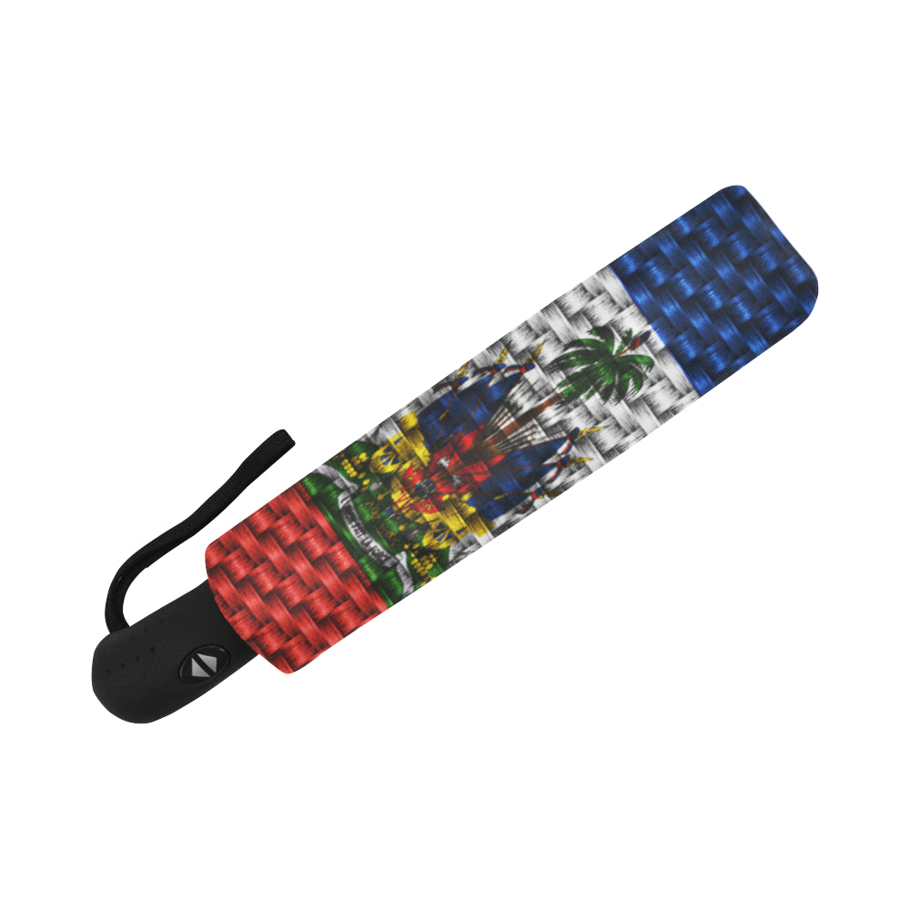 HAITI FLAG Auto-Foldable Umbrella
