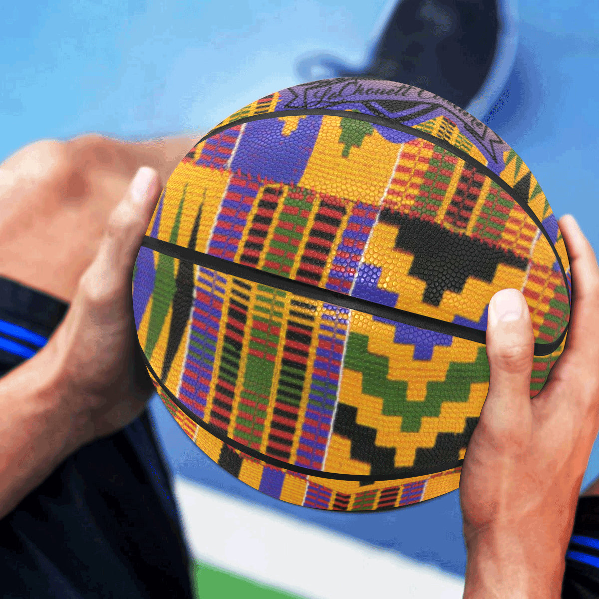 KENTE ATEF CROWN All Over Print Basketball