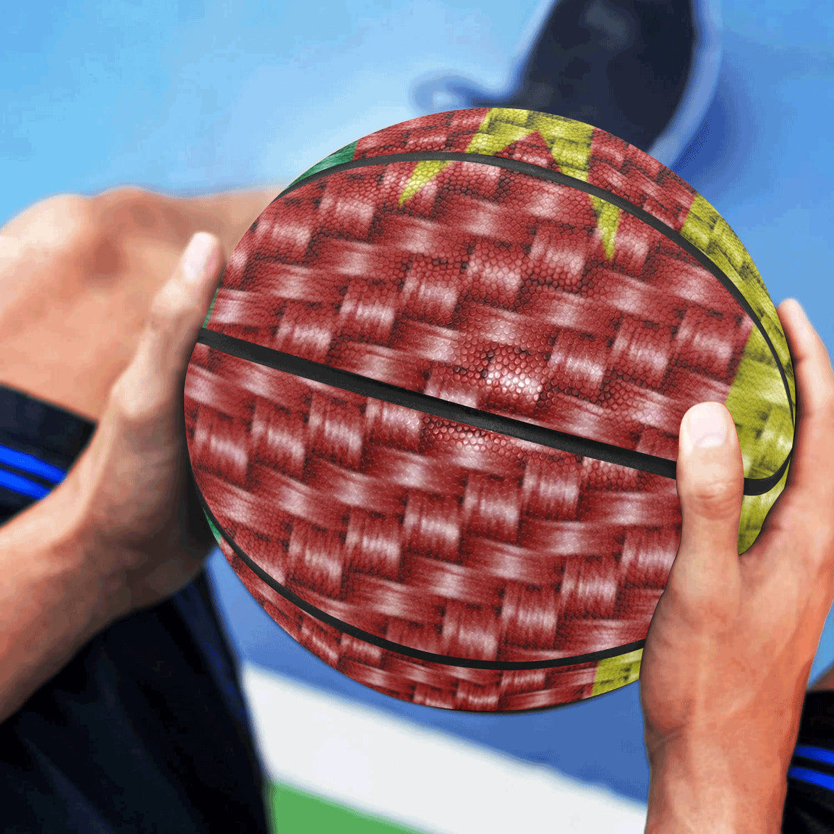CAMEROUN FLAG All Over Print Basketball