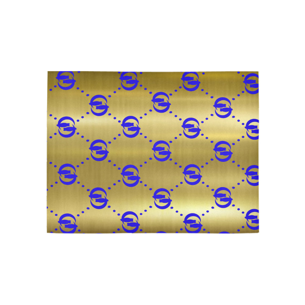 GOODY BLUELIGHT Area Rug 5'3''x4'