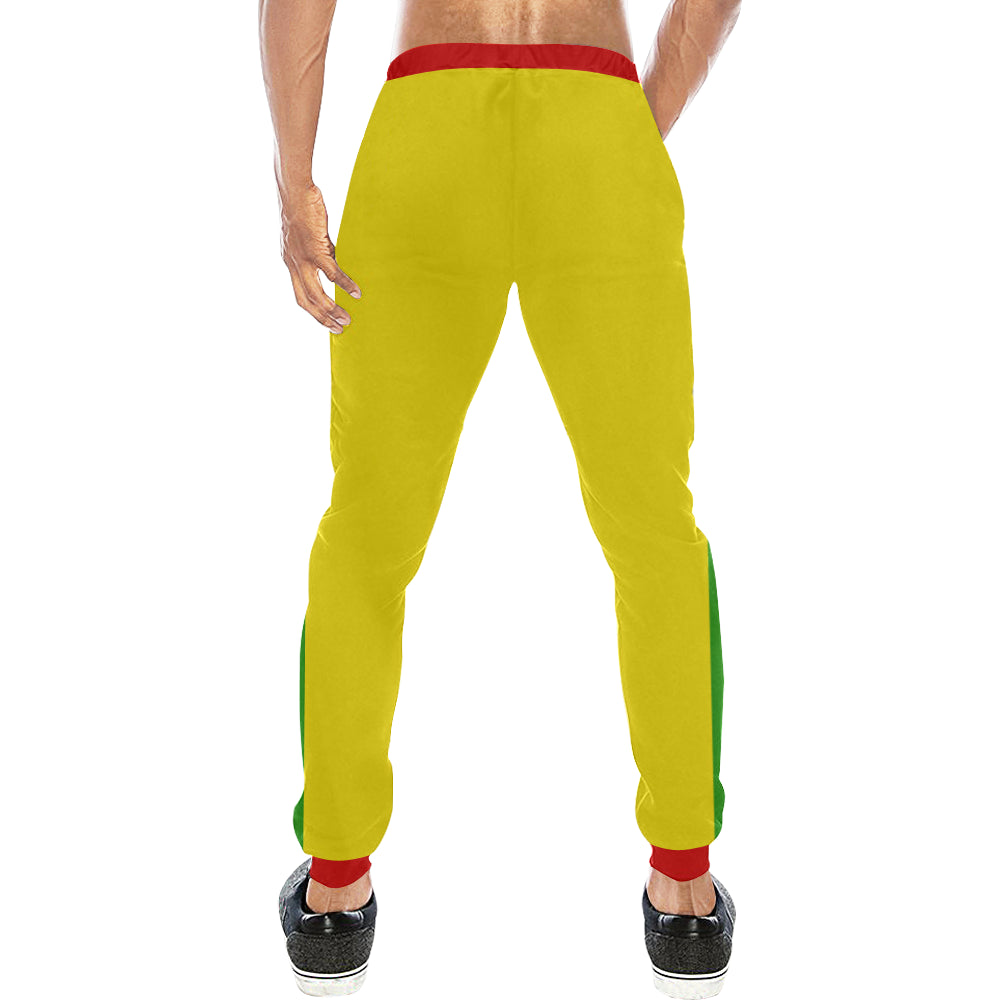 FRESH UP RASTA Men's All Over Print Sweatpants (Model L11)