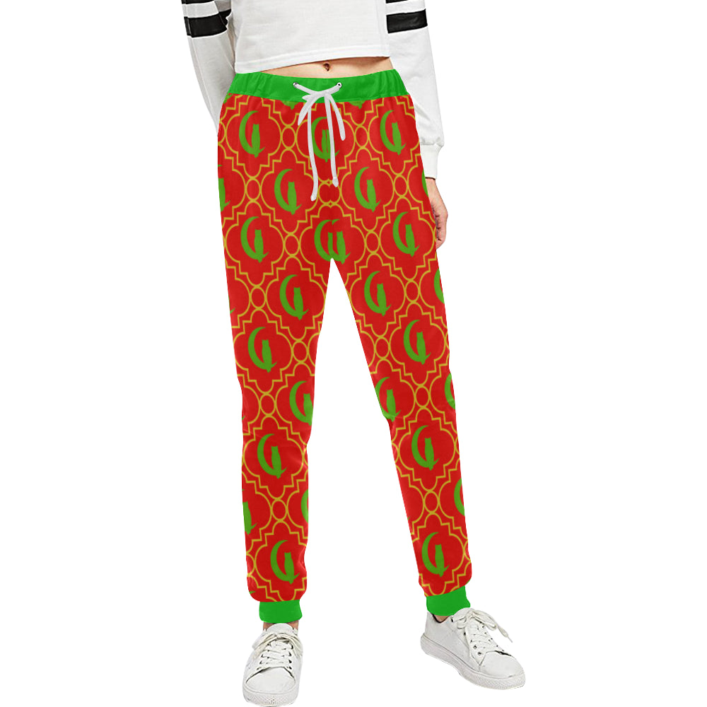 ELEGANCE RJV Women's All Over Print Sweatpants (Model L11)