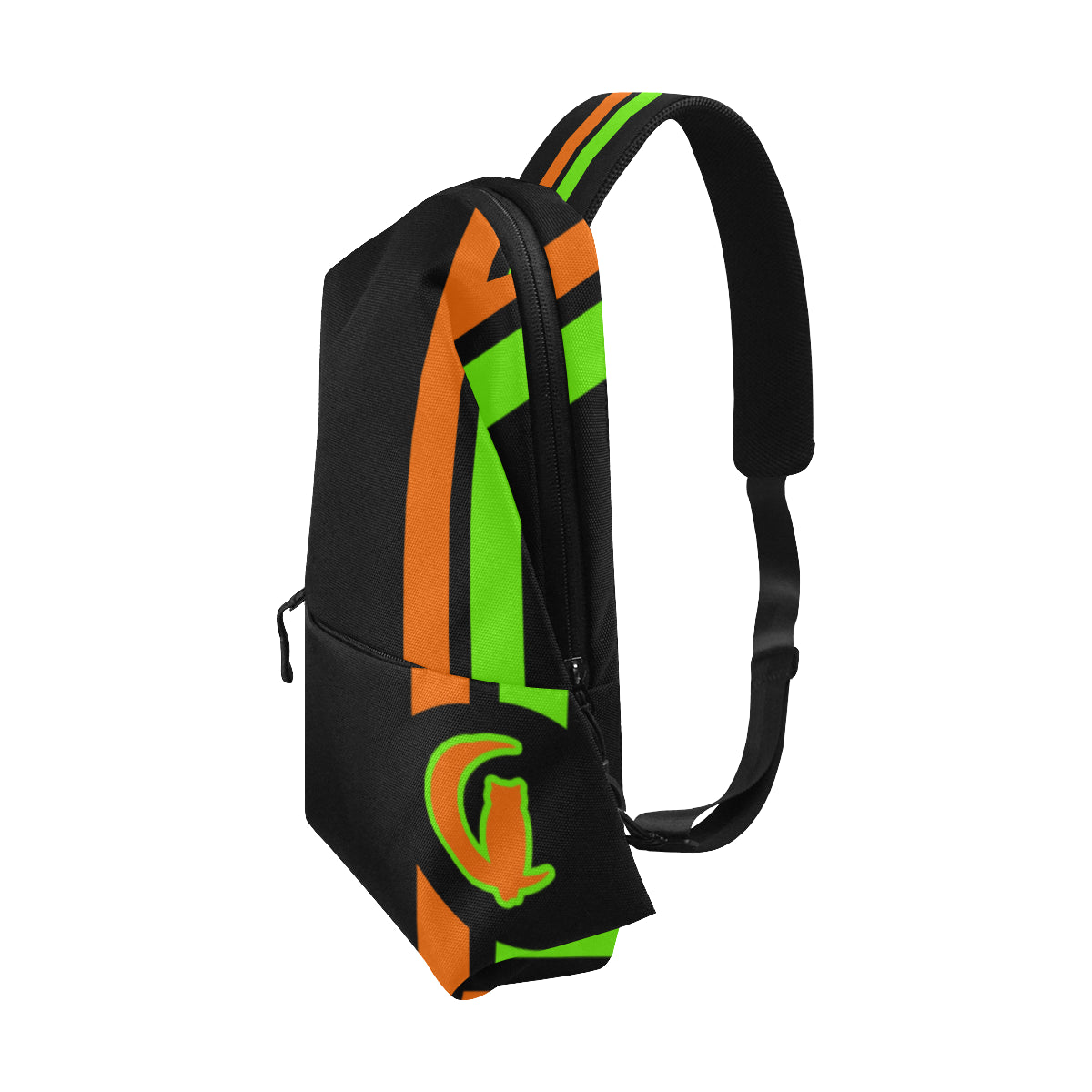 FRESH UP ORANGE Chest Bag (Model 1678)