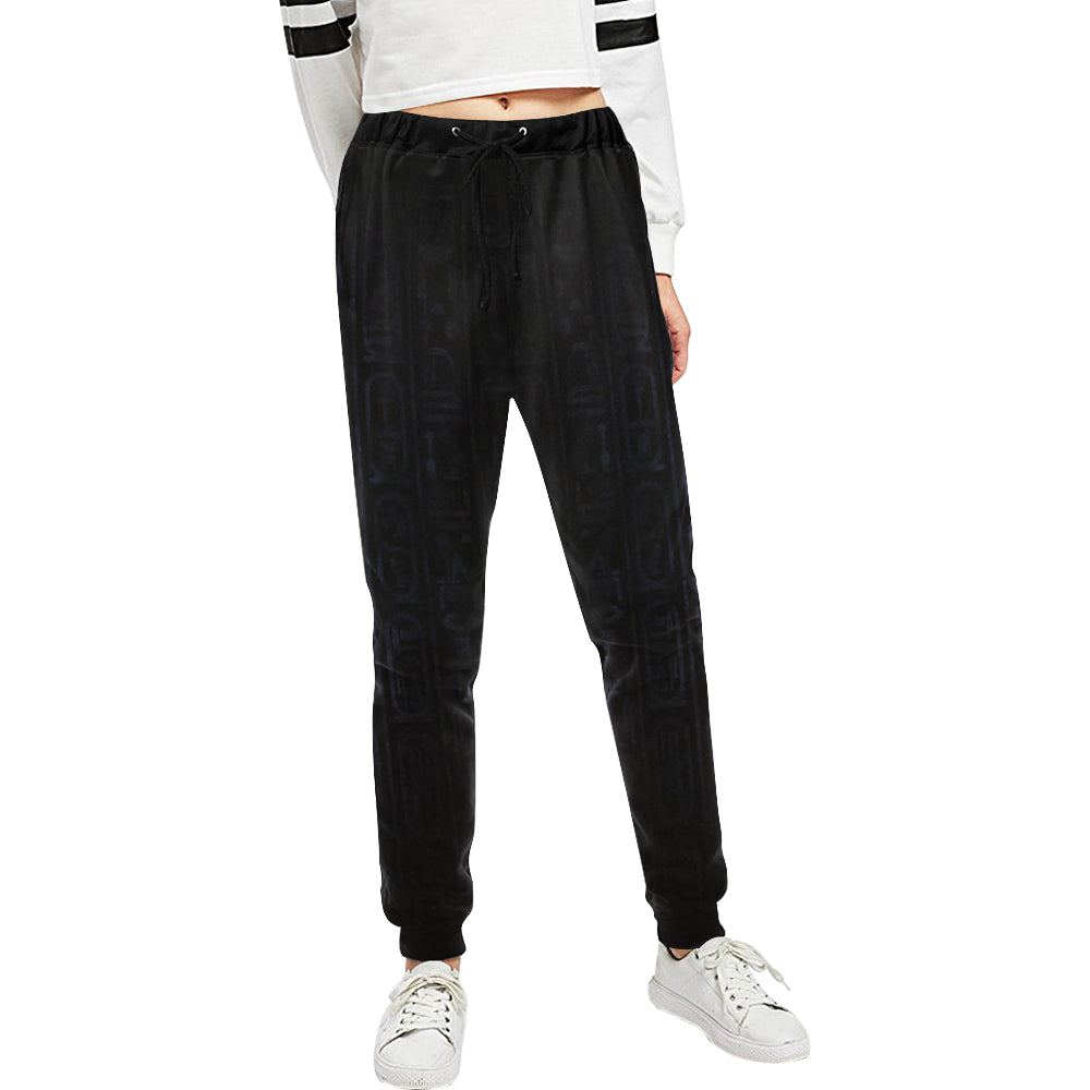 HOTEP SKIN Women's All Over Print Sweatpants (Model L11)