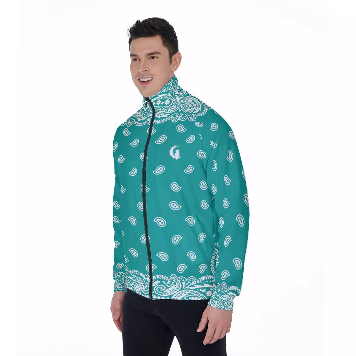 BANDANA FULLY MORPH Men's Stand Collar Jacket