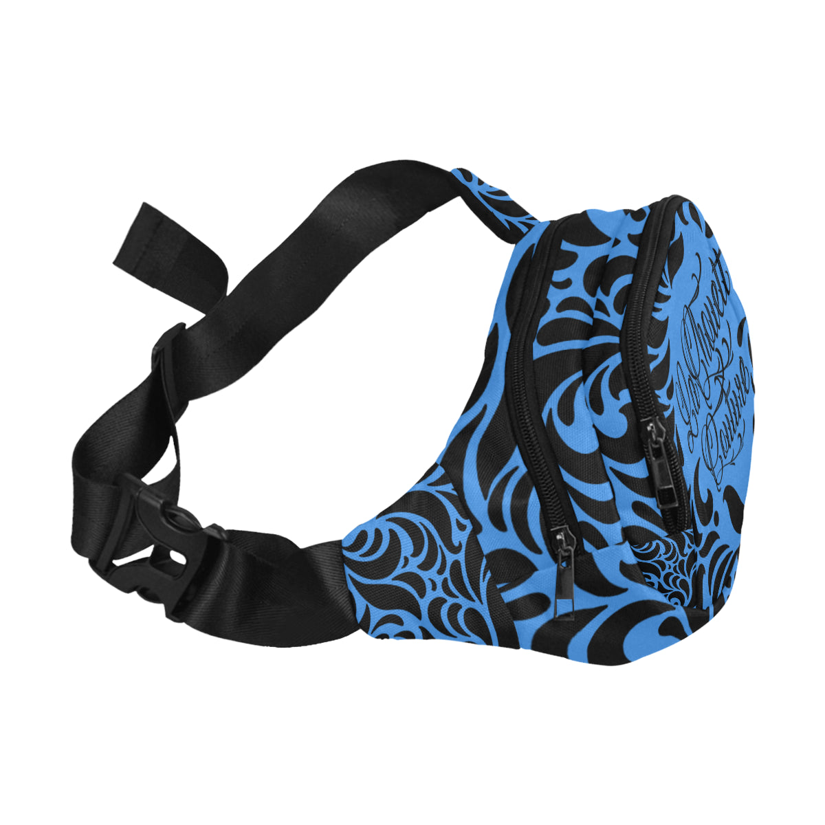 GORGIOUS LEAF BLUE Fanny Pack/Small (Model 1677)