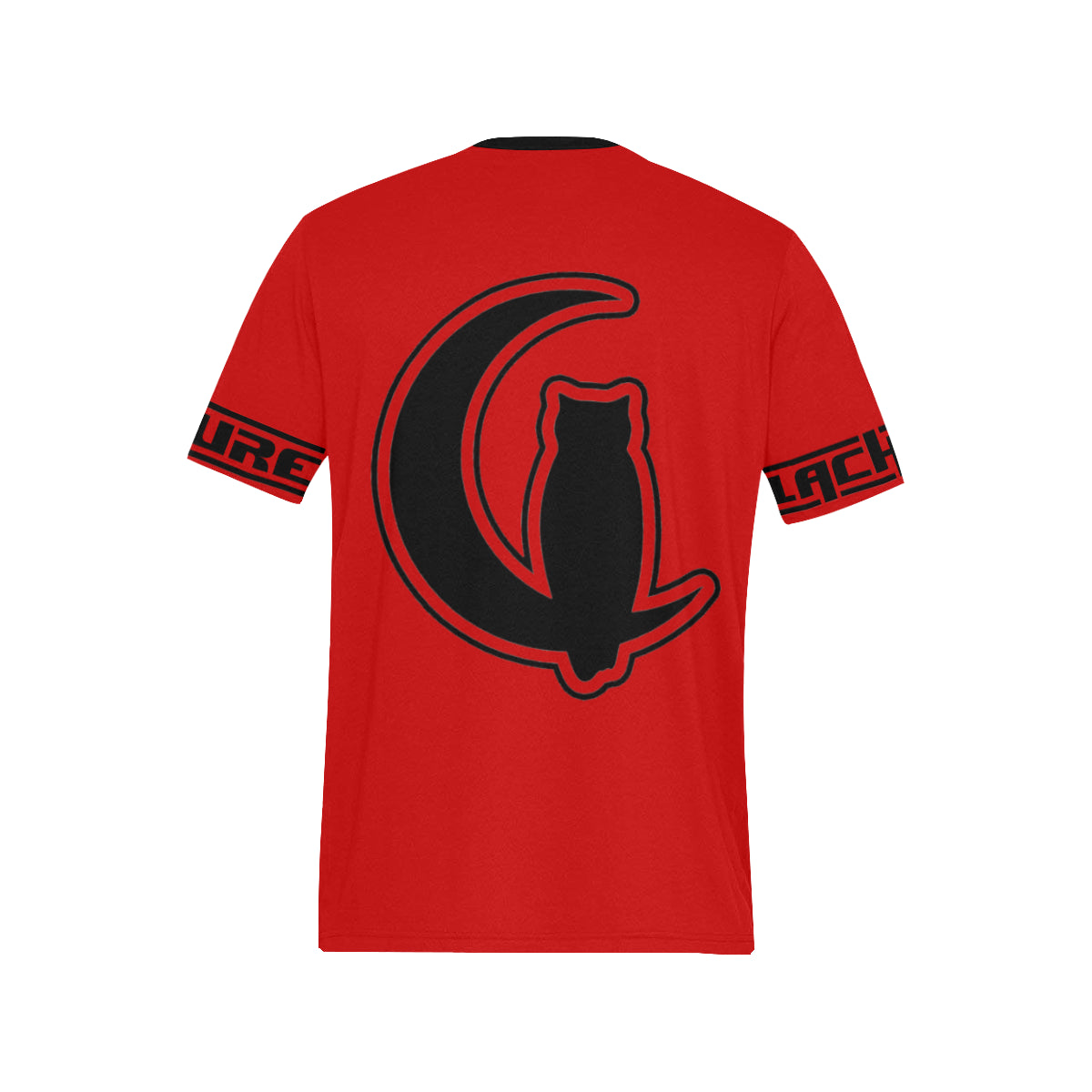 BLACC BORDER RED Men's All Over Print T-Shirt