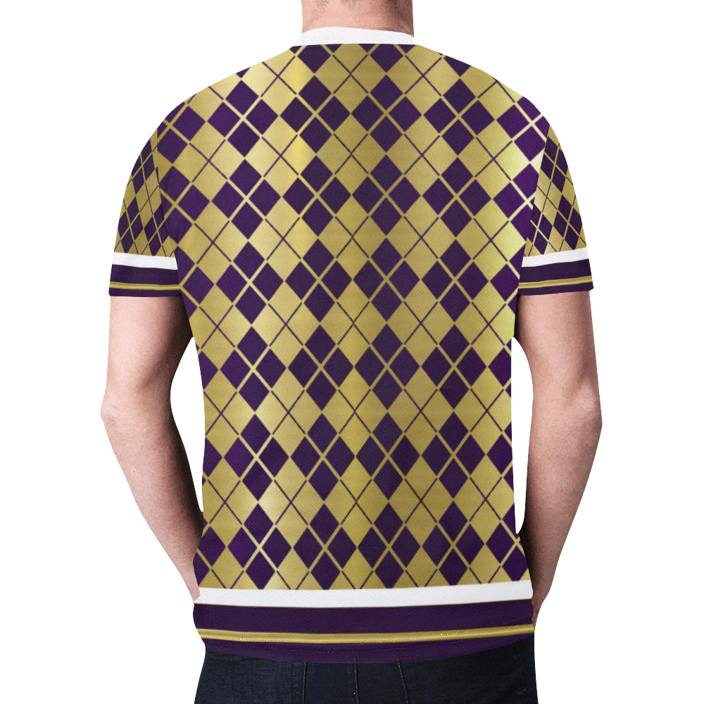 ARLEQUIN GRAPE New All Over Print T-shirt for Men