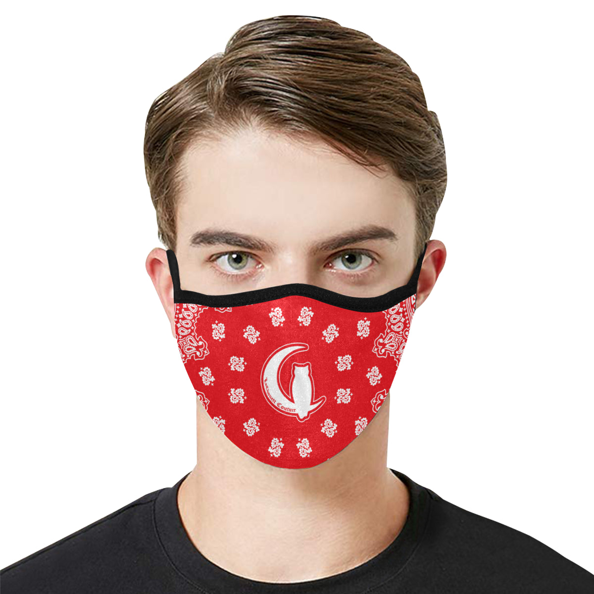BANDANA Bs'UP Mouth Mask in One Piece (2 Filters Included)